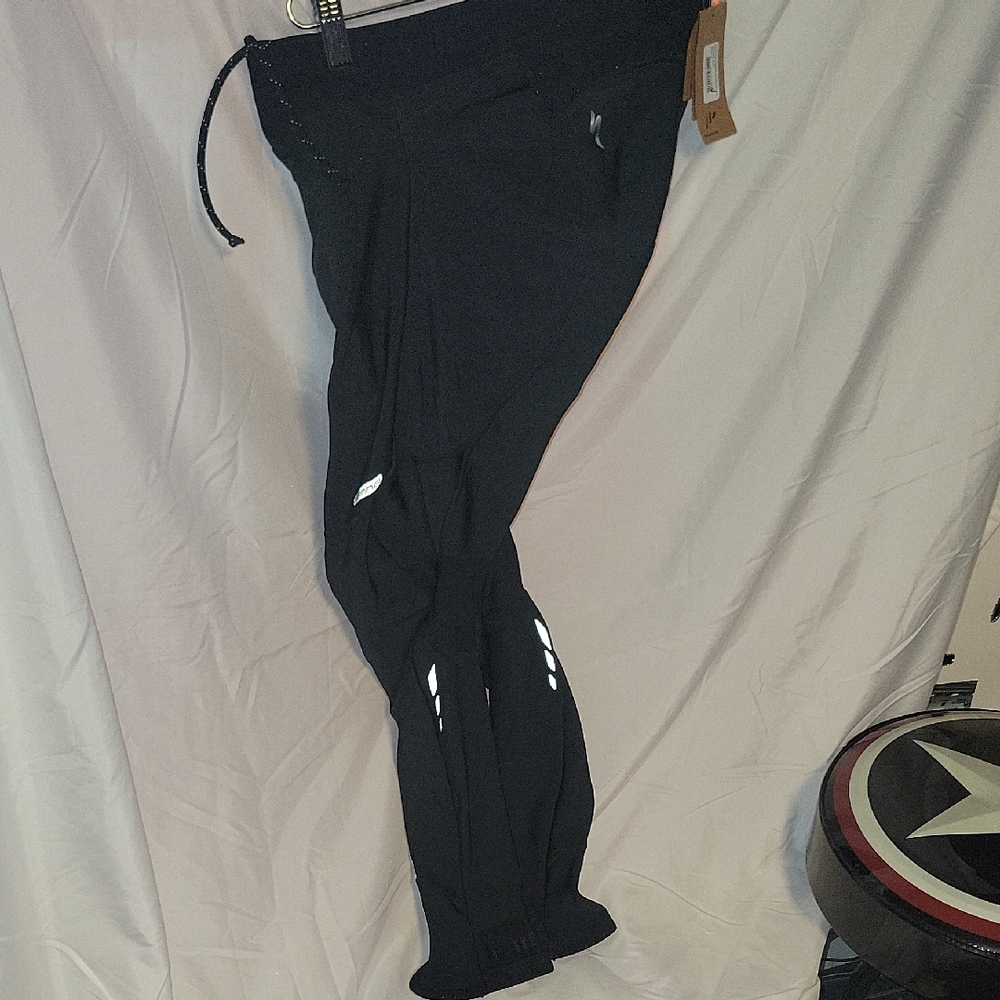 Womens Medium Winter Cold Weather Legging Tights With Chamios Fleece Lined